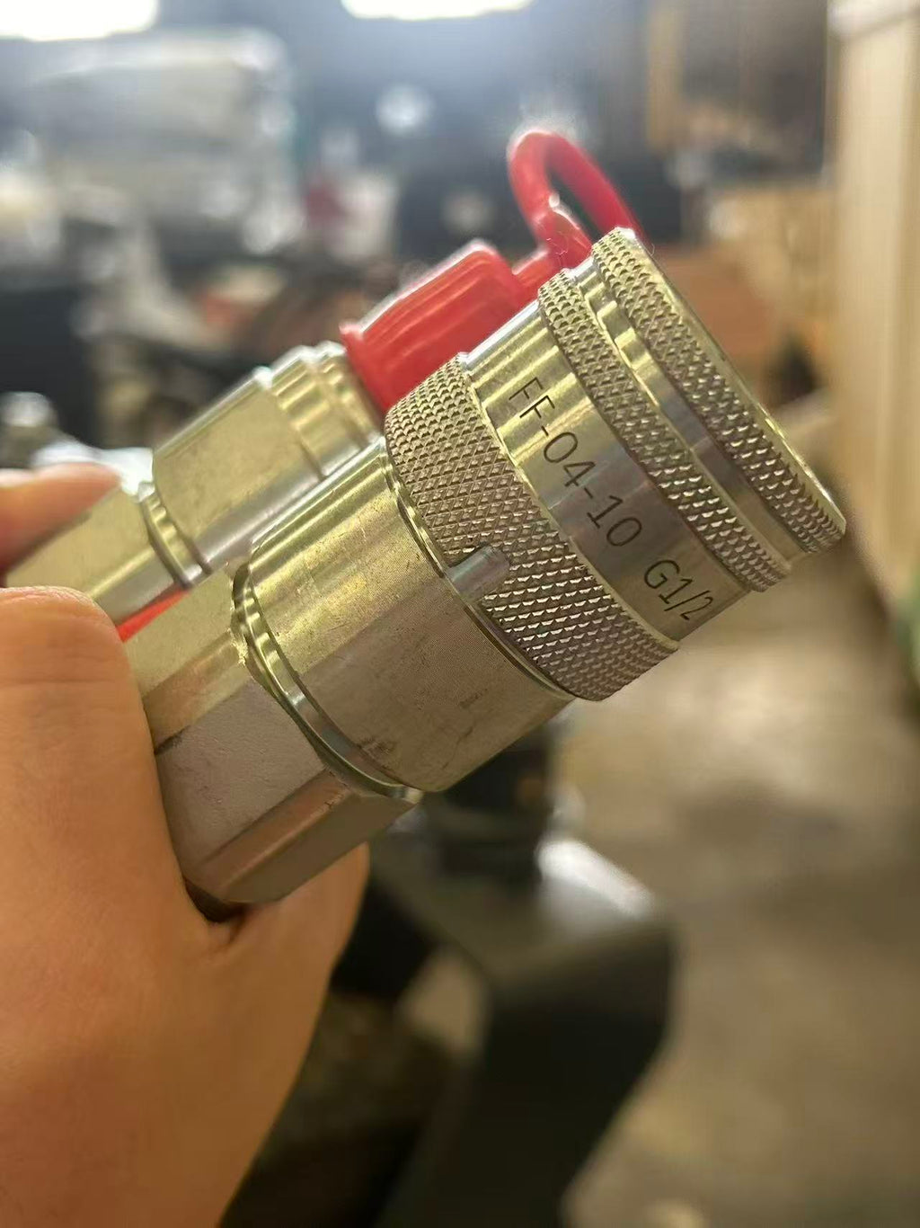 1/2 inch flat face quick couplers