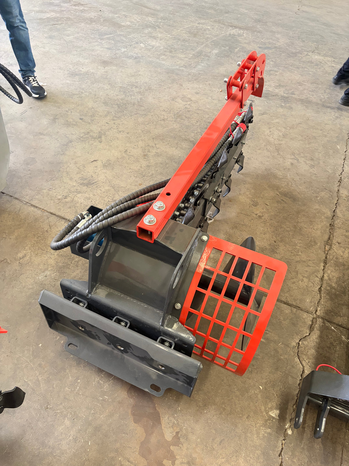 Mini Skid Trencher Attachment