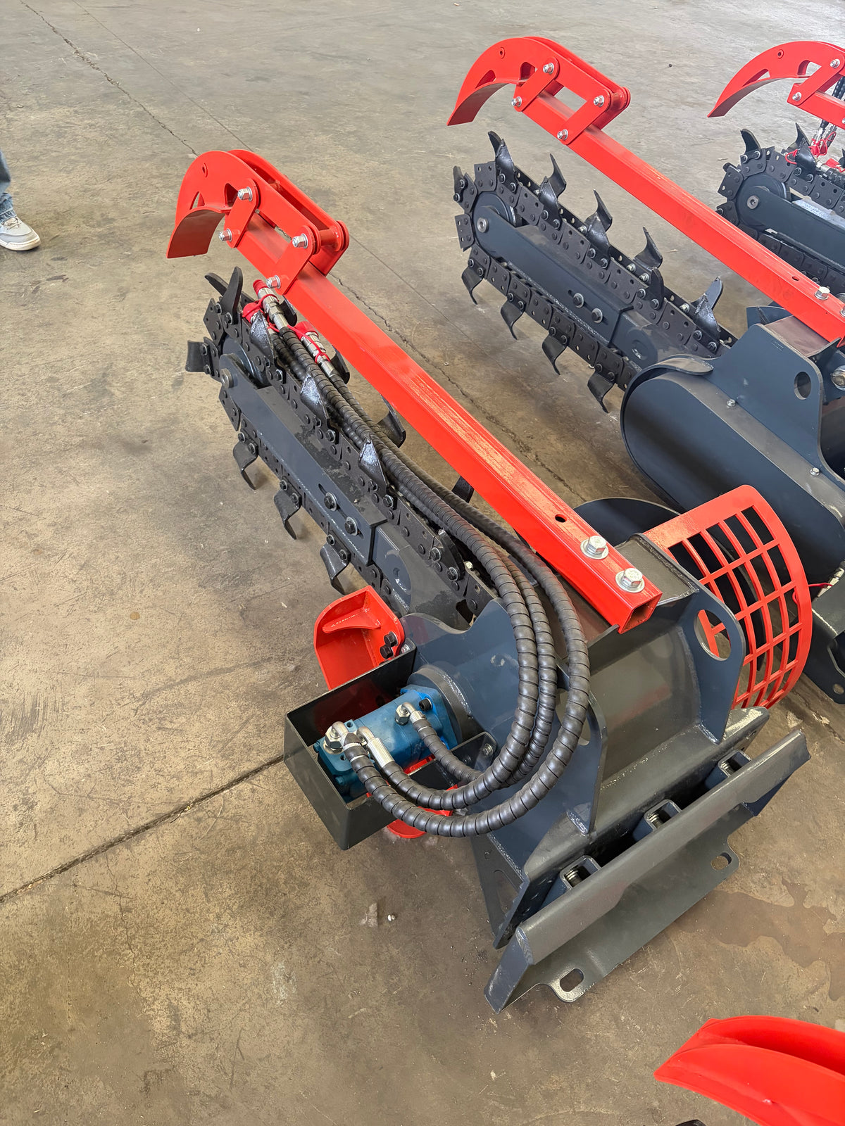 Mini Skid Trencher Attachment