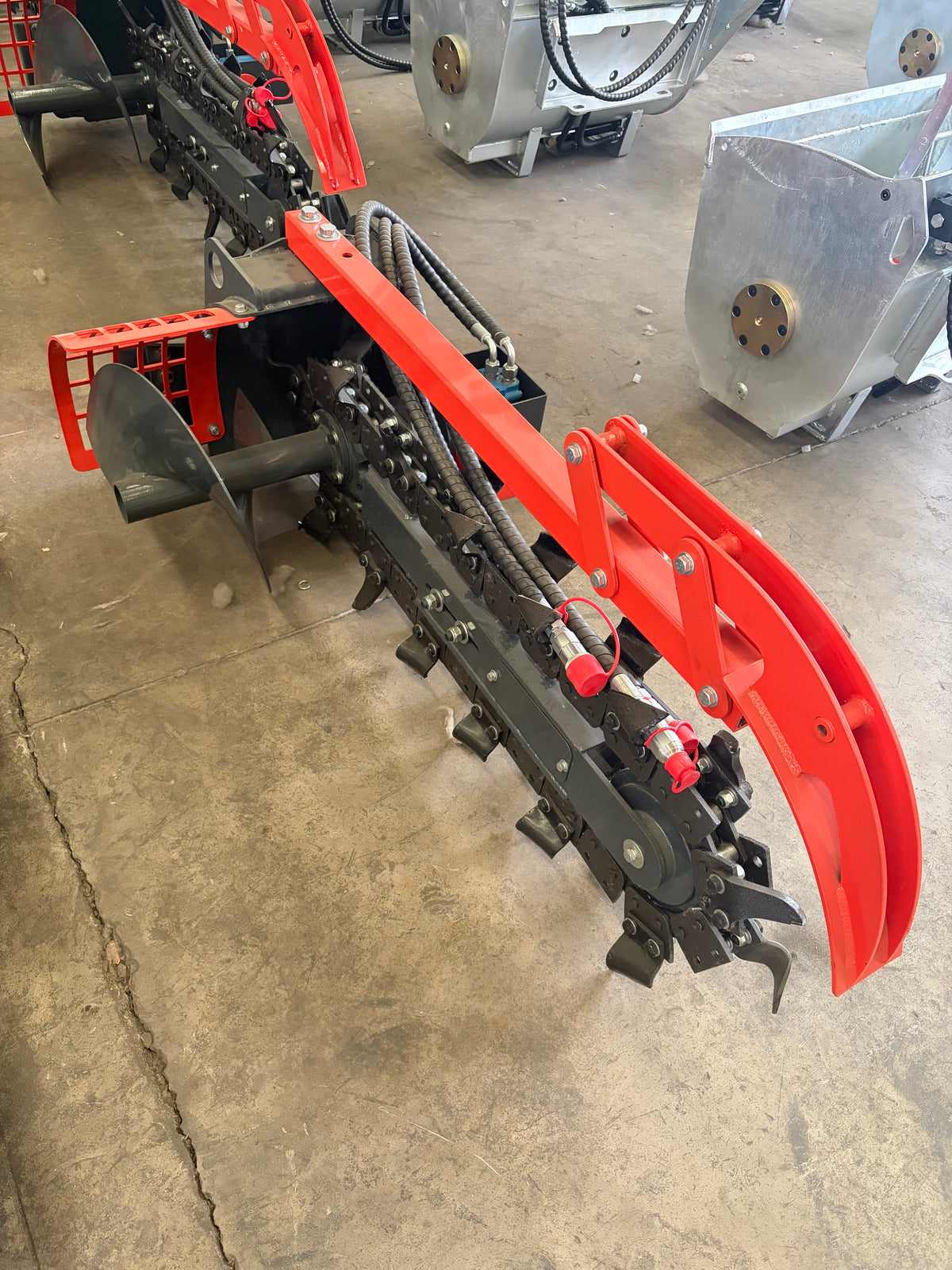 Mini Skid Trencher Attachment