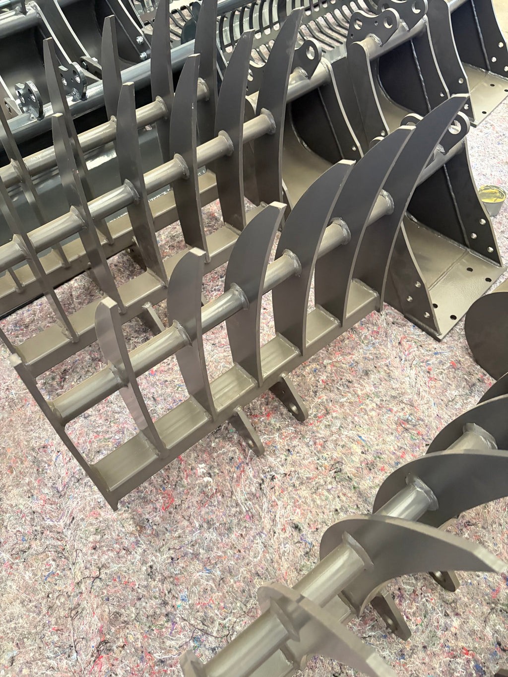 Mini Excavator Rake 25mm