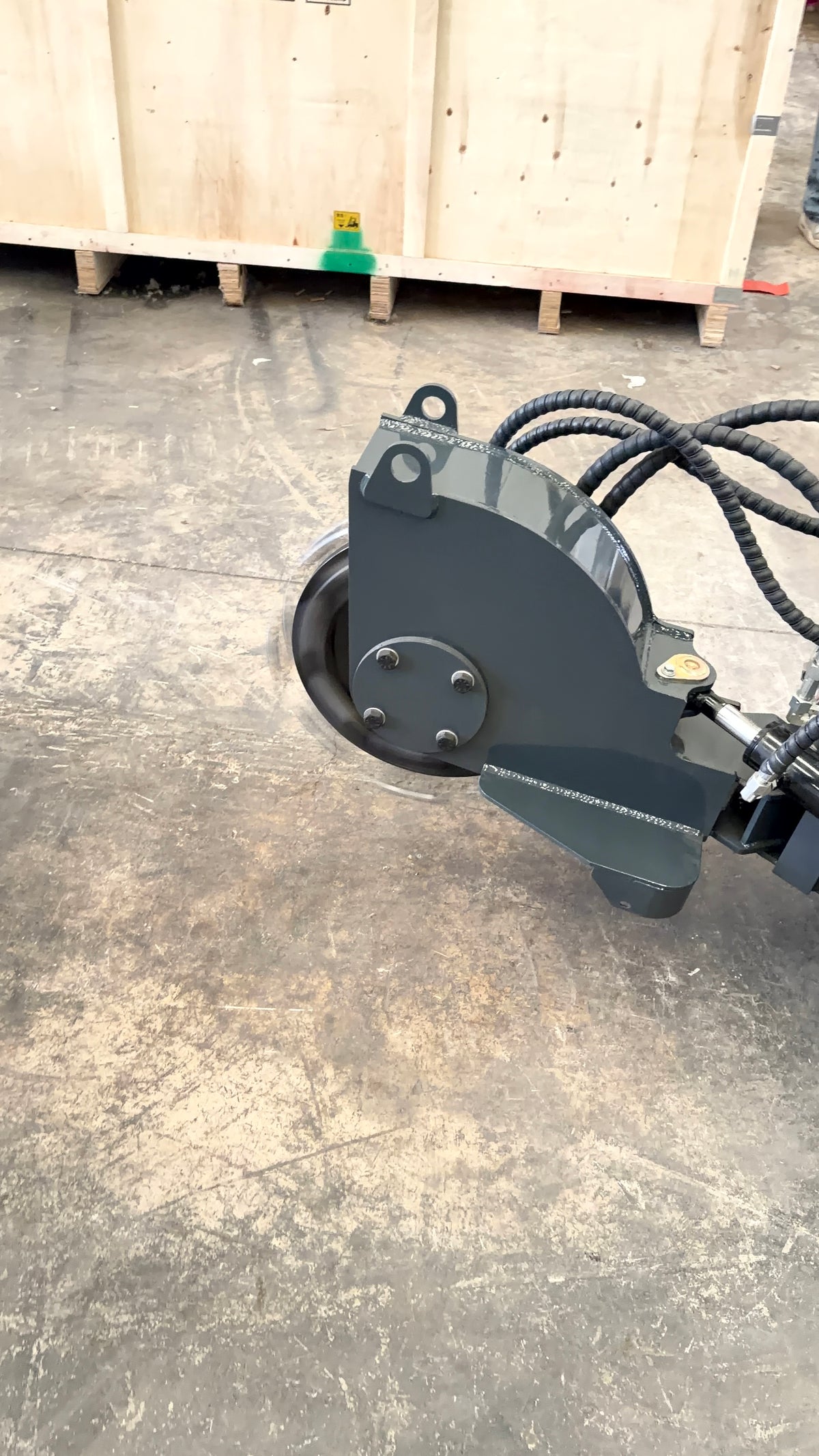 Mini Skid Swing Head Stump Grinder