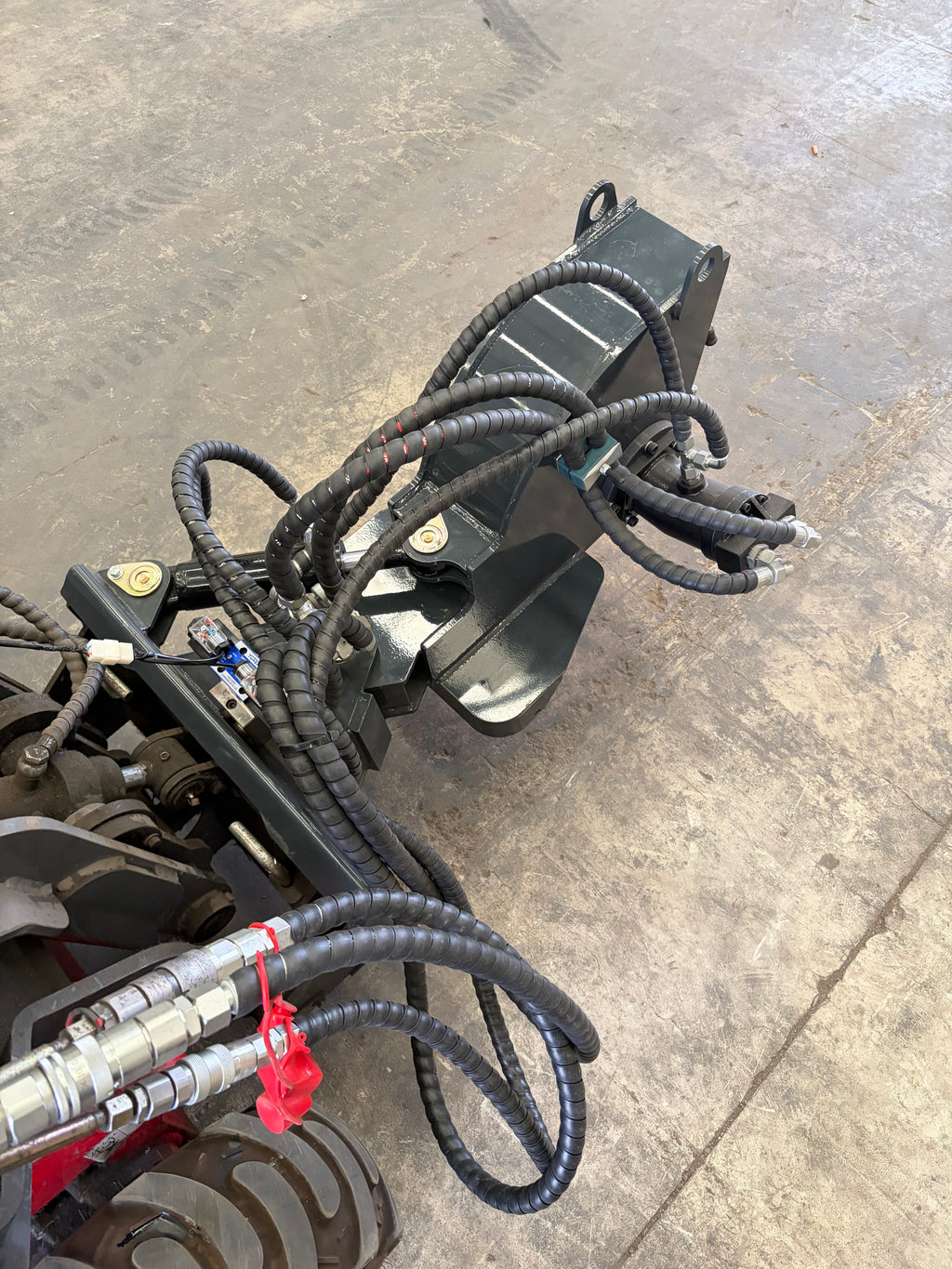 Mini Skid Swing Head Stump Grinder