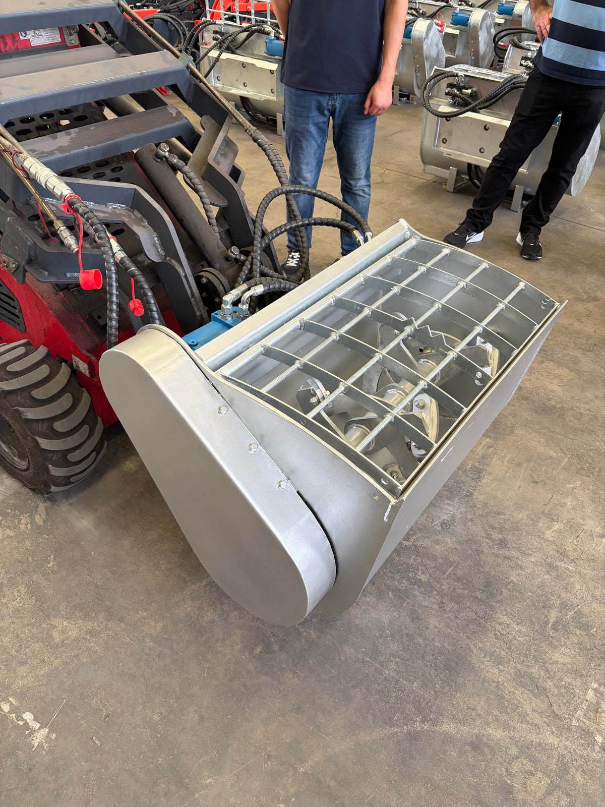 Mini Skid Cement Mixing Bucket