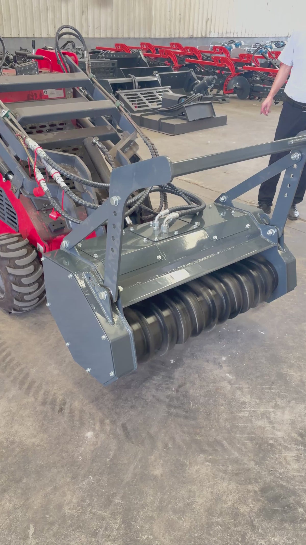Mini Skid Mulcher 710mm